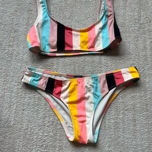 Solid & Striped bikini set